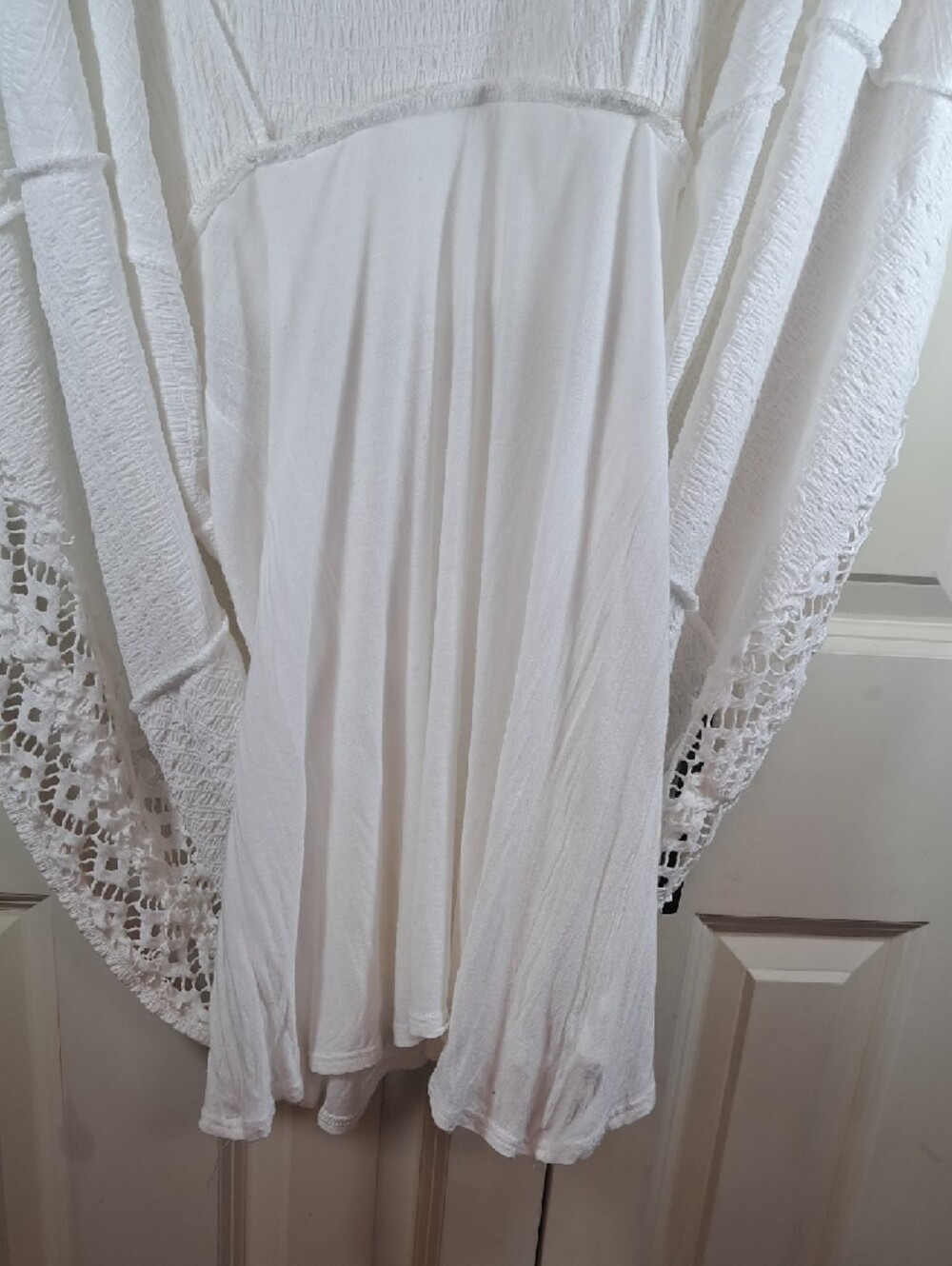 Free People White Crochet Midi Dress - Picture 8 of 8
